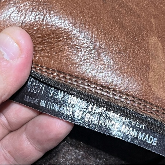 Clark’s Brown Leather Knee High Riding Boots - Picture 10 of 11